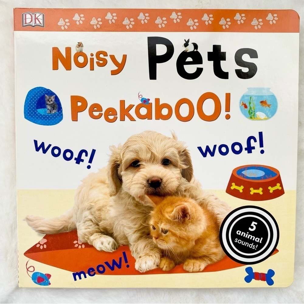 Noisy Animals, Peekaboo, Flip Children’s Book Lot - Picture 2 of 4